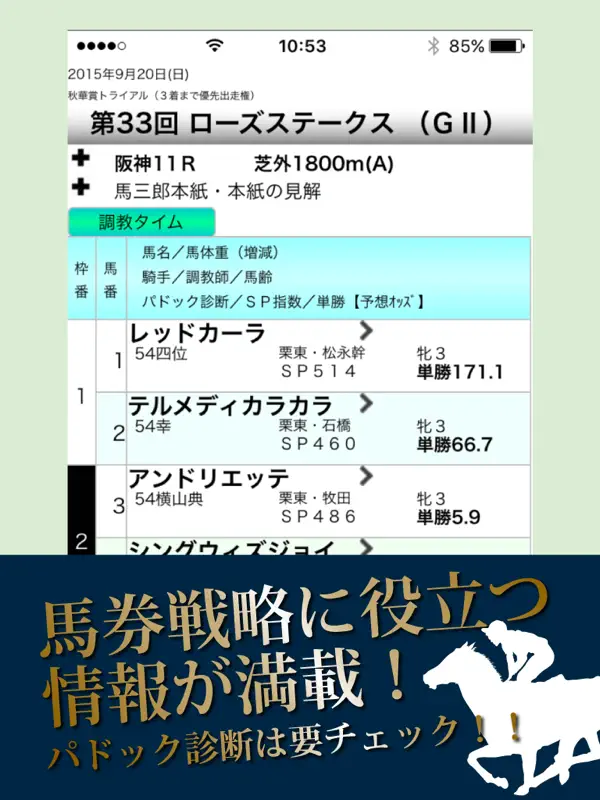 Iphone Ipadアプリ 競馬デイリー馬三郎 競馬予想 情報アプリ デイリースポーツ レース Applerank アップルランク