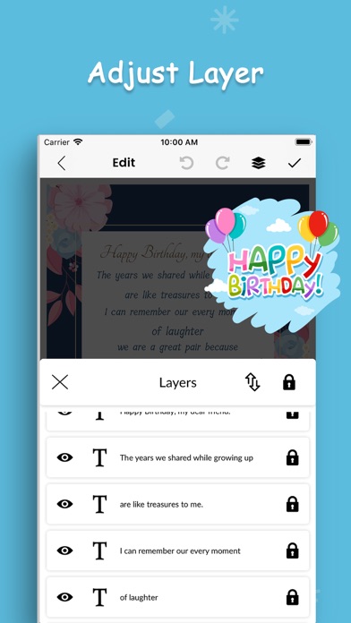 Birthday Card Maker screenshot 4