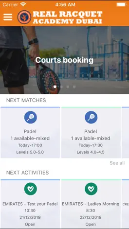 Game screenshot Padel Dubai apk