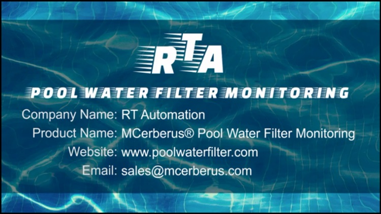 MCerberus® Pool Filter Monitor screenshot-6