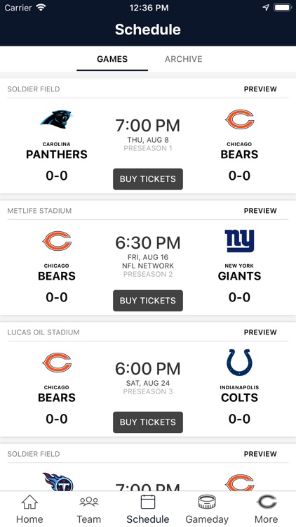 Chicago Bears Official App screenshot-3