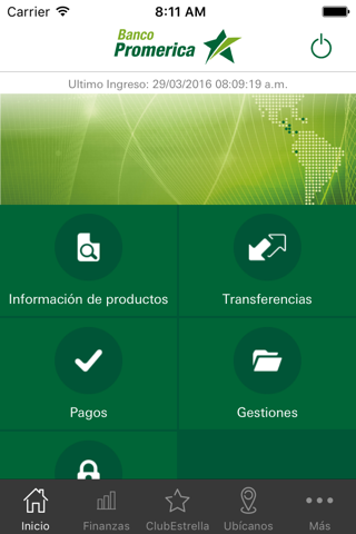 Banco Promerica Guatemala screenshot 2