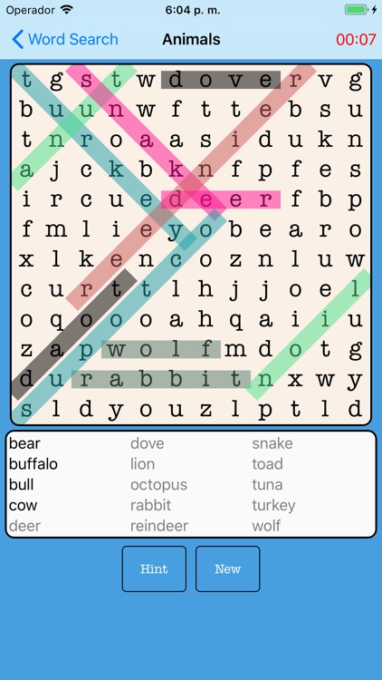 h4labs Word Search screenshot-3