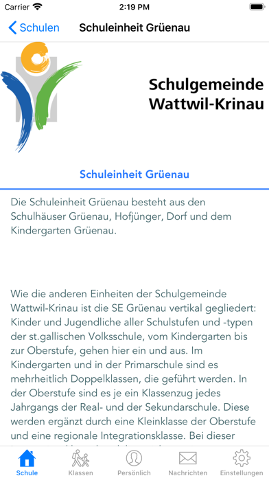 Schule Wattwil-Krinau screenshot 3