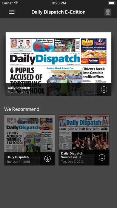 Daily Dispatch E-Edition screenshot 3