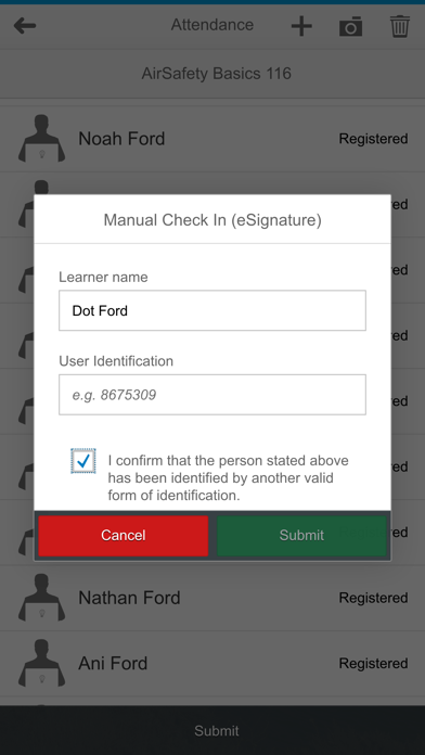 How to cancel & delete RollCall - LMS Attendance from iphone & ipad 3