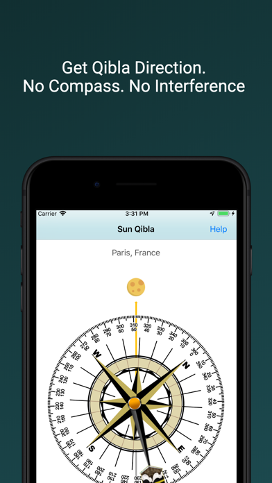 Sun Qibla screenshot 4