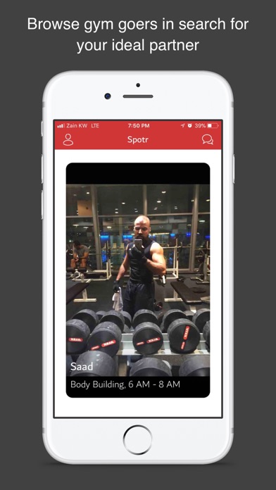 SpoTr - Gym Partner Finder screenshot 2