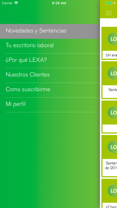 How to cancel & delete Lexa Laboral Online from iphone & ipad 3
