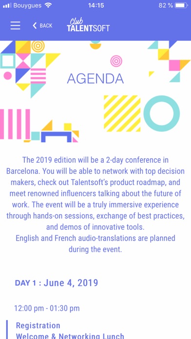 CLUB TALENTSOFT 2019 screenshot 2