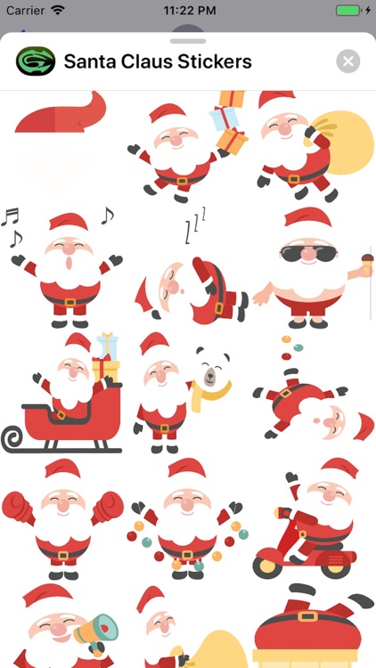 Santa Claus Stickerzzz screenshot-4