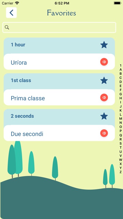 Search phrases in Italian screenshot-4