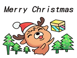 Cute Rudolph Reindeer Stickers is one app that provides many interesting and most favorite sticker choices