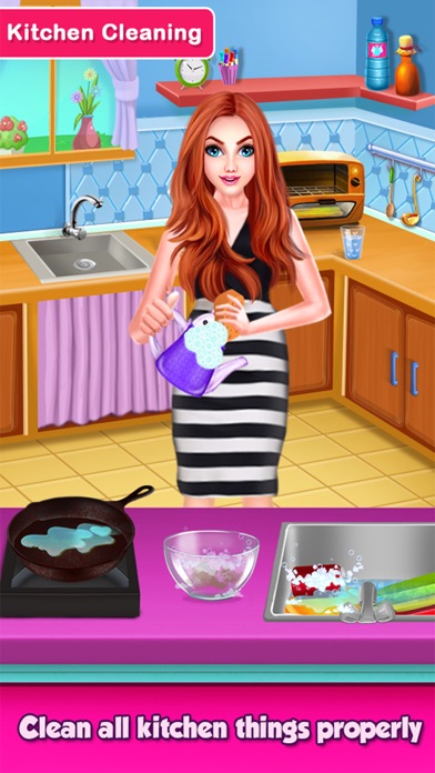 MagicWomen House Cleaning Game screenshot 2