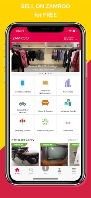 ZAMROO - The Selling App