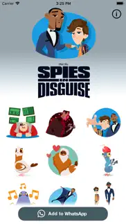 spies in disguise stickers iphone screenshot 1