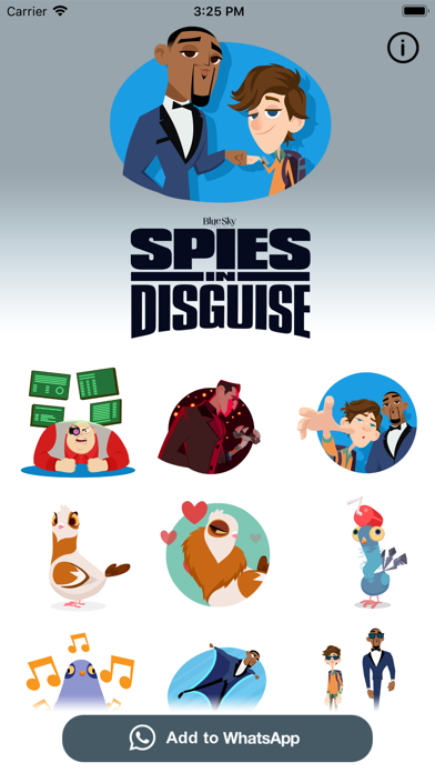 Spies in Disguise Stickersのおすすめ画像1