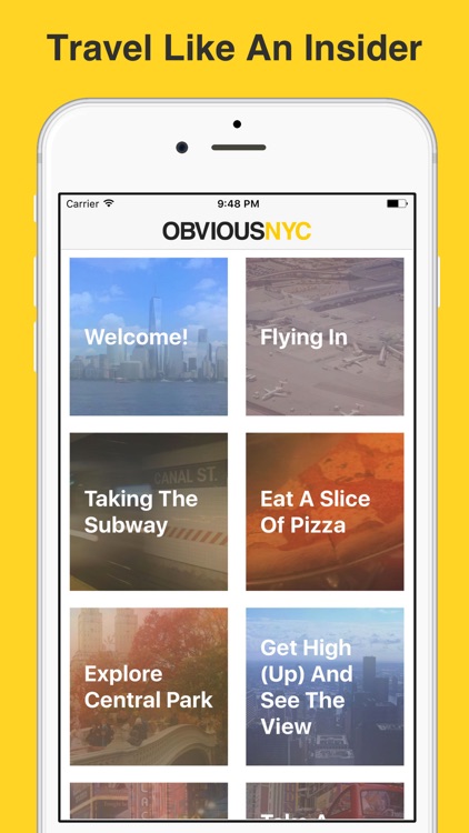 Obvious NYC ~ Travel Guide