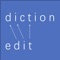 Dictationedit is an app for practicing the pronunciation of foreign words