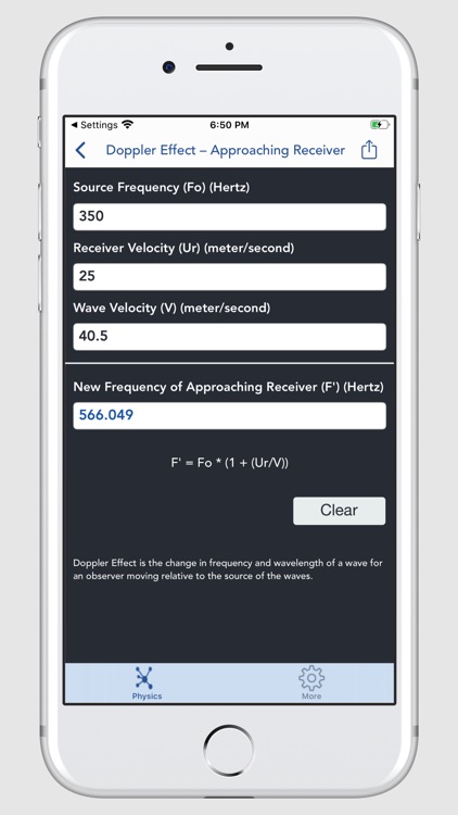 My Physics Calculator