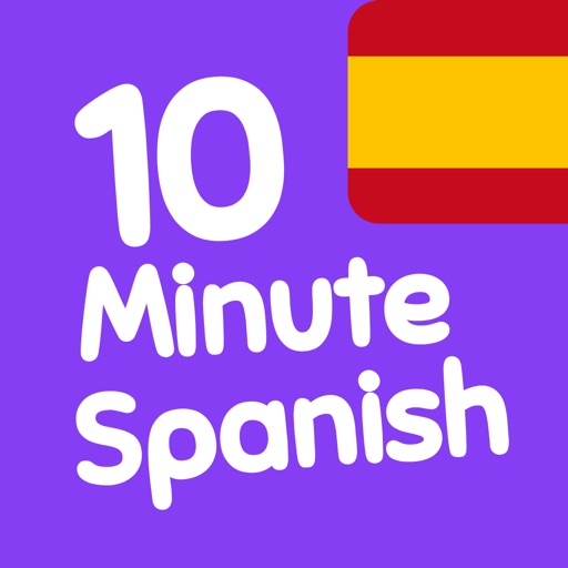 10 Minute Spanish iOS App