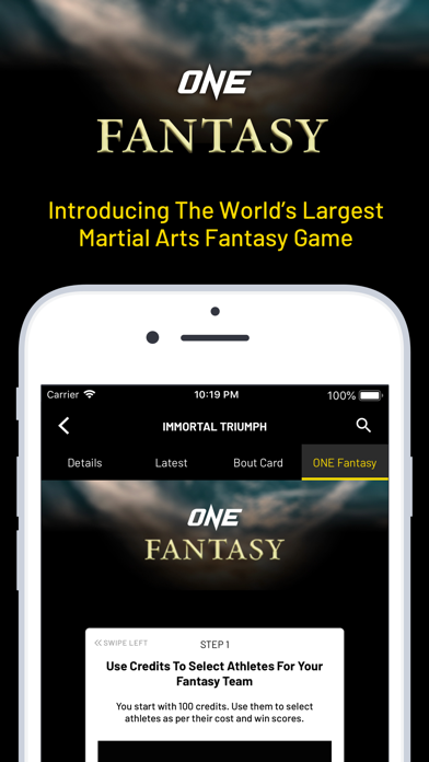 How to cancel & delete ONE Championship from iphone & ipad 2