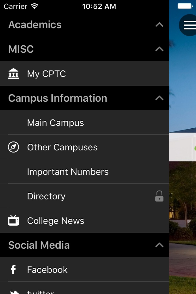 My CPTC Mobile screenshot 2