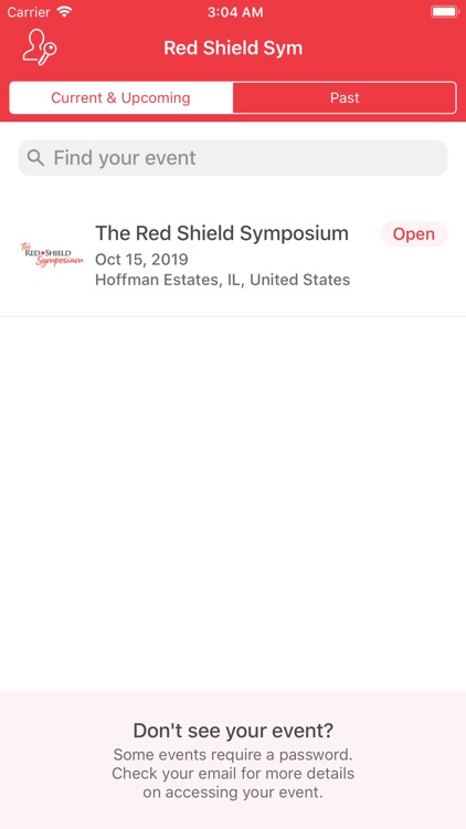 The Red Shield Symposium