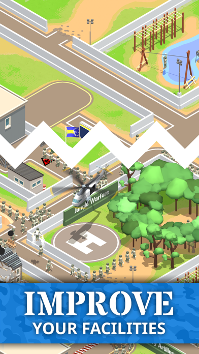Idle Army Base: Tycoon Game screenshot 3