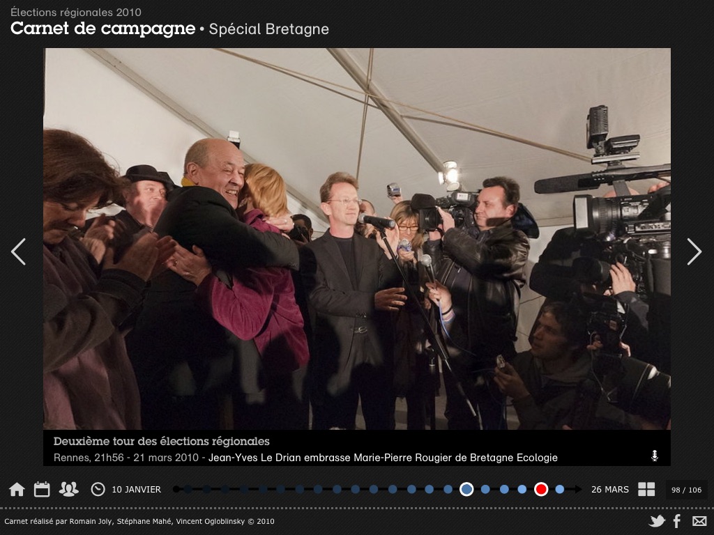 Elections Régionales 2010 screenshot 3