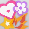 Animated Hearts Stickers