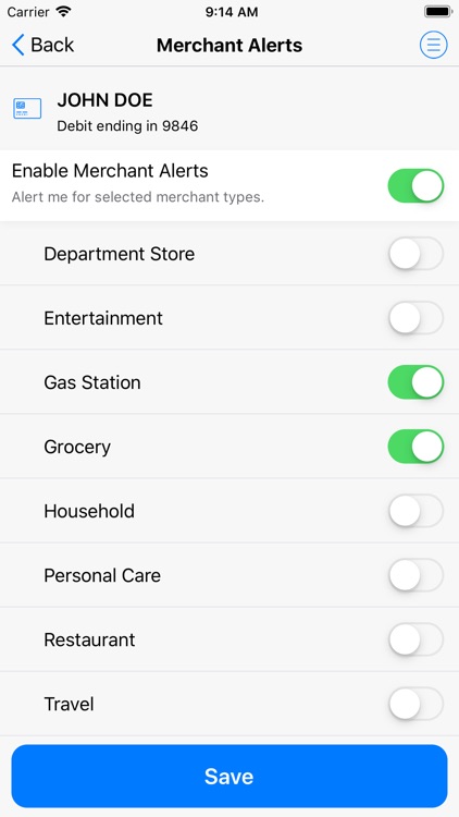 VisionCards VisionBank