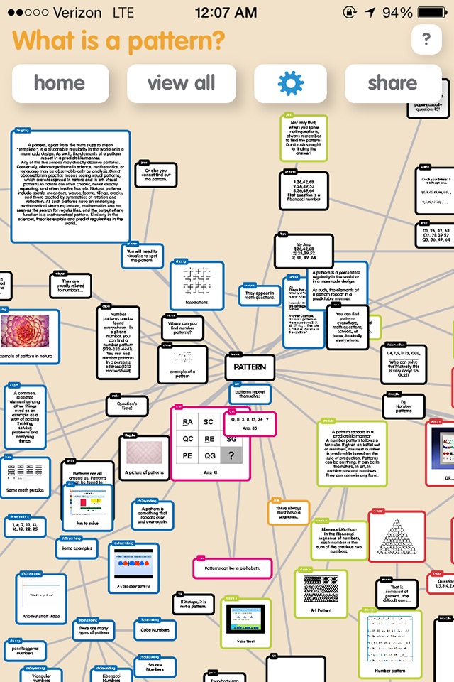 Popplet Lite screenshot 4