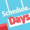 This app is jam packed with all things Schedule Days