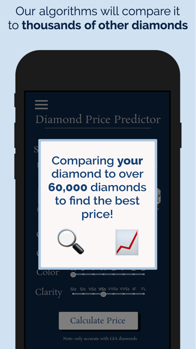 Diamond Price Predictor screenshot 2