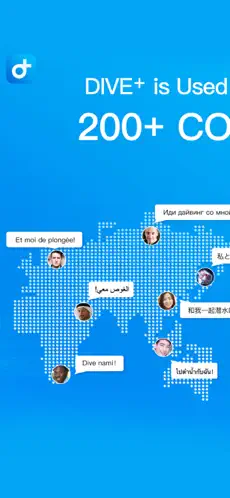 Immagine 1 Dive+ La comunidad mundial de iphone