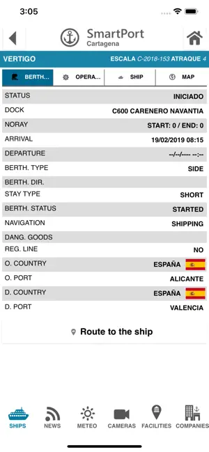 Screenshot 4 Posidonia SmartPort iphone