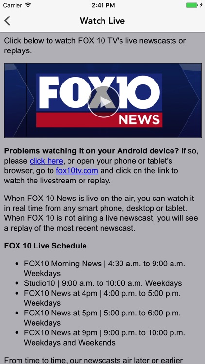 FOX10 Weather Mobile Alabama screenshot-3
