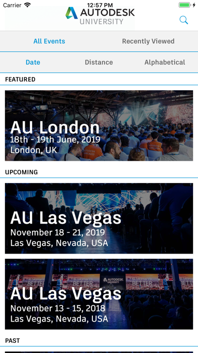 Autodesk University screenshot 2