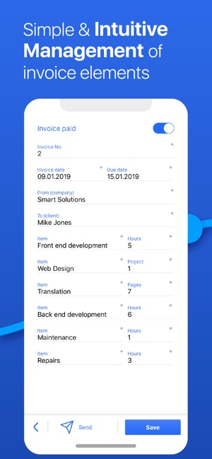 Invoice Maker & Time Tracker(圖3)-速報App