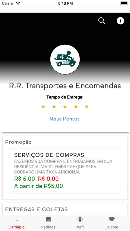 R R Encomendas e Transportes