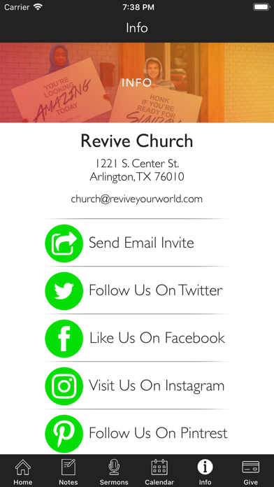 How to cancel & delete Revive Church App from iphone & ipad 4