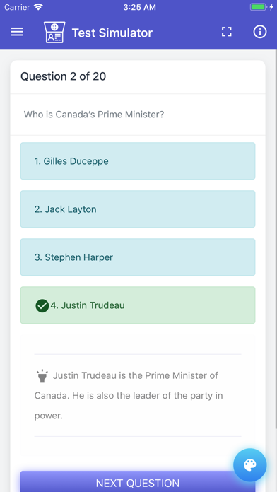 Canadian Citizenship Test Prep screenshot 4