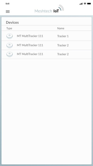 Meshtech IoT screenshot 2