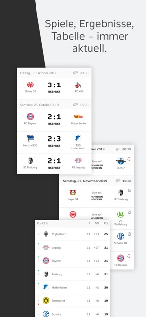 Bundesliga Offizielle App Im App Store