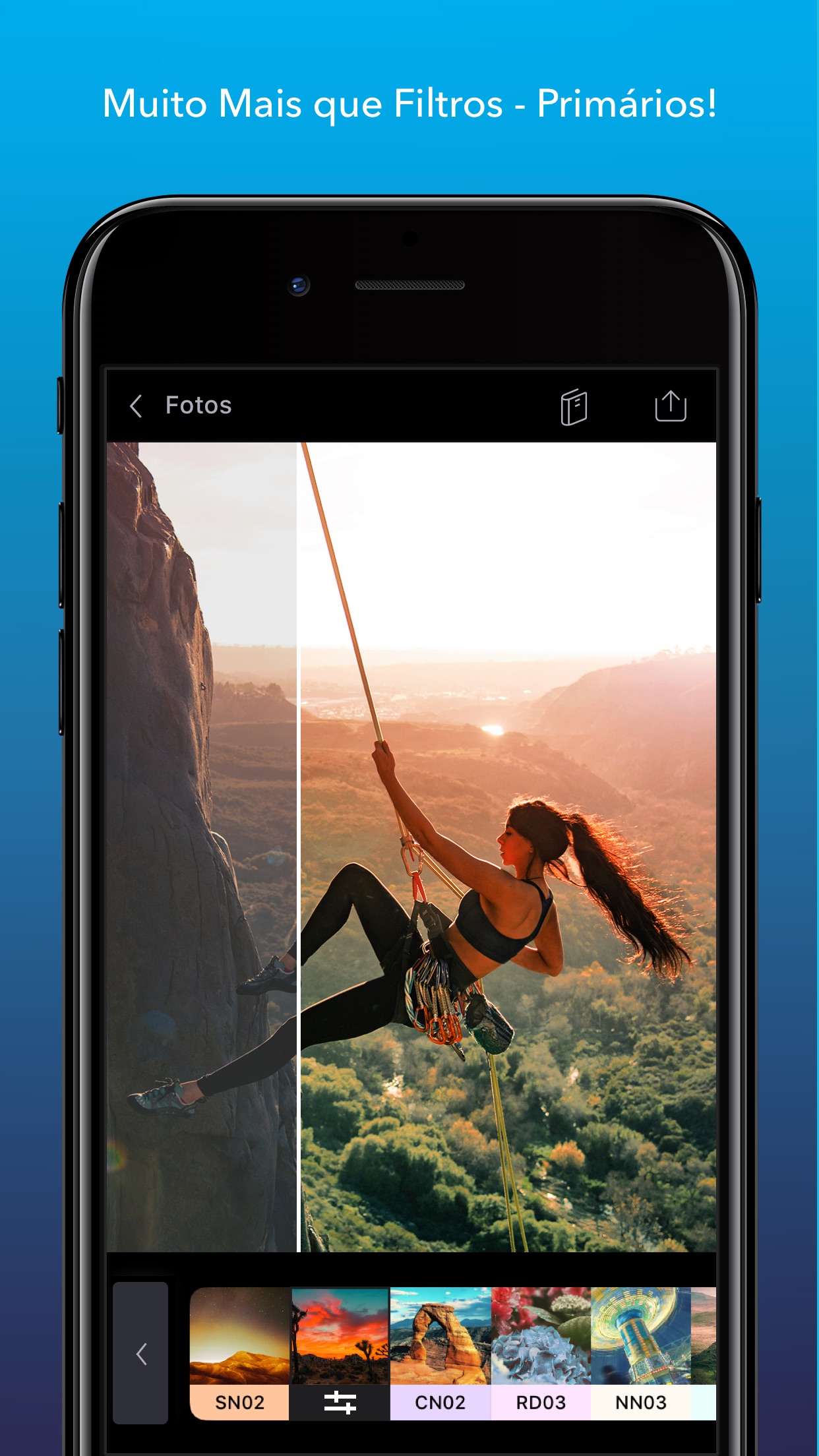 Screenshot do app Enlight Quickshot