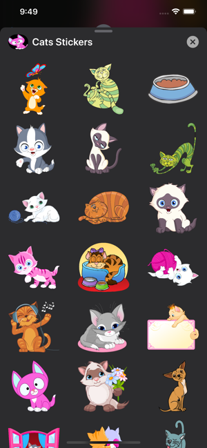 Cats Stickers & Emojis(圖3)-速報App