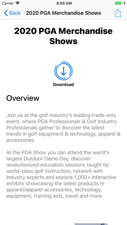 PGA Merchandise Show
