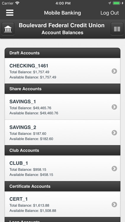 Boulevard FCU screenshot-3