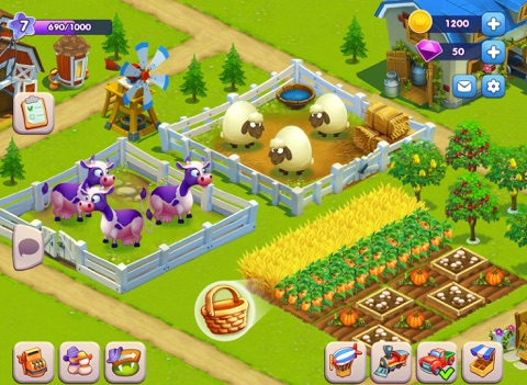 Скриншот из Golden Farm: Fun Farming Game